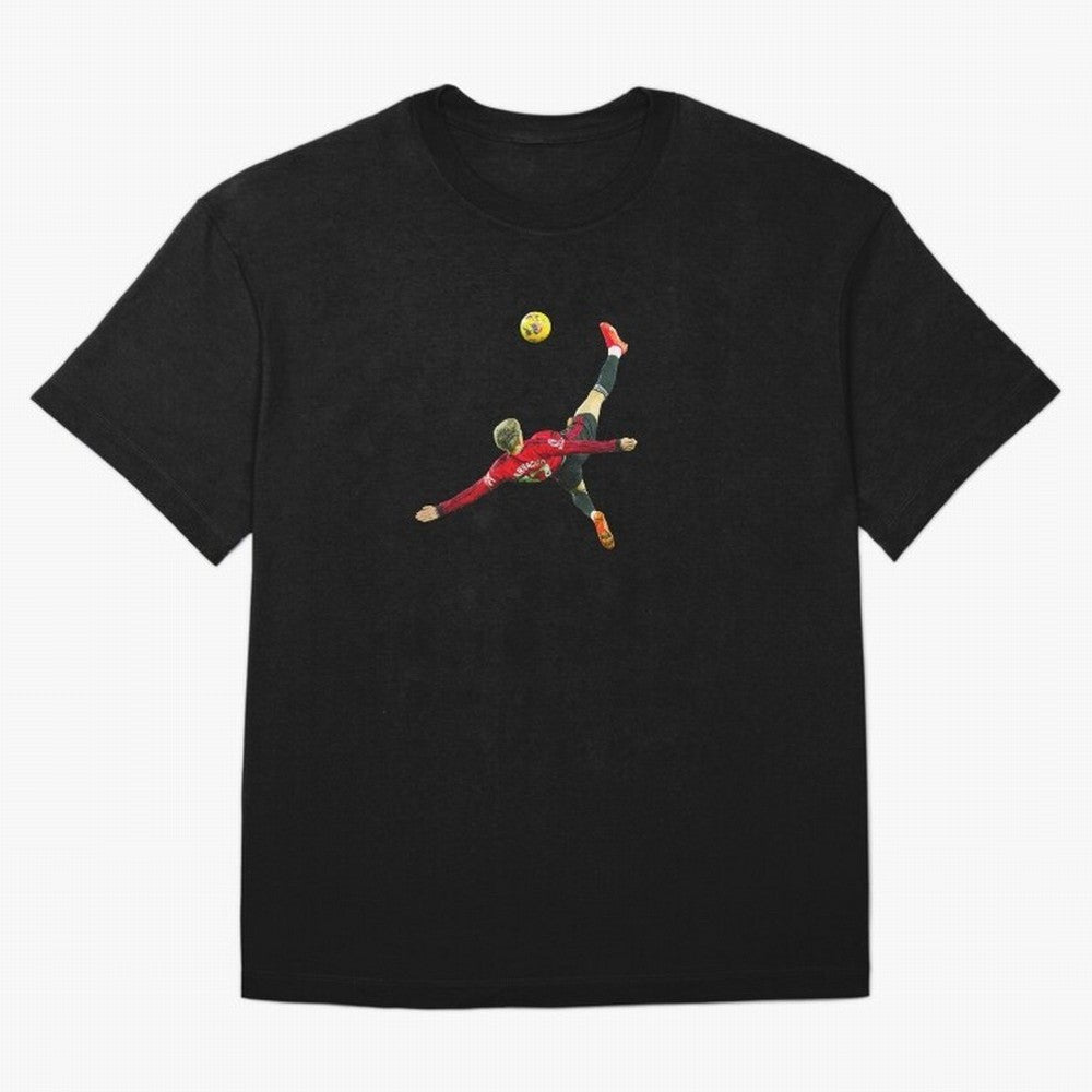 Alejandro Garnacho Bicycle Kick Classic T-Shirt Experience the FIFA World Cup 2026 Group Stage Journey through Haaland and Mbappe Highlights, Argentina, France and Brazil Pride, Worldwide Fan Energy, Dramatic Goals, Stadium Lights and Championship