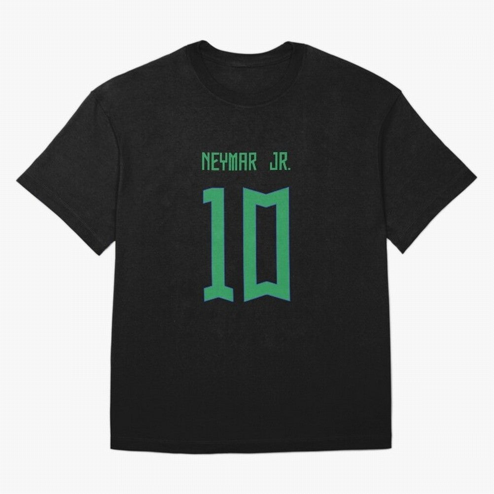 Neymar Jr Brazil Home Jersey 2023 Classic T-Shirt Follow Every Goal of the FIFA World Cup 2026 USA Canada Mexico Journey through Mbappe and Neymar Highlights, Argentina, France and Brazil Pride, Championship Spirit, Famous Goals, Roaring Crowds and