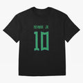 Neymar Jr Brazil Home Jersey 2023 Classic T-Shirt Follow Every Goal of the FIFA World Cup 2026 USA Canada Mexico Journey through Mbappe and Neymar Highlights, Argentina, France and Brazil Pride, Championship Spirit, Famous Goals, Roaring Crowds and