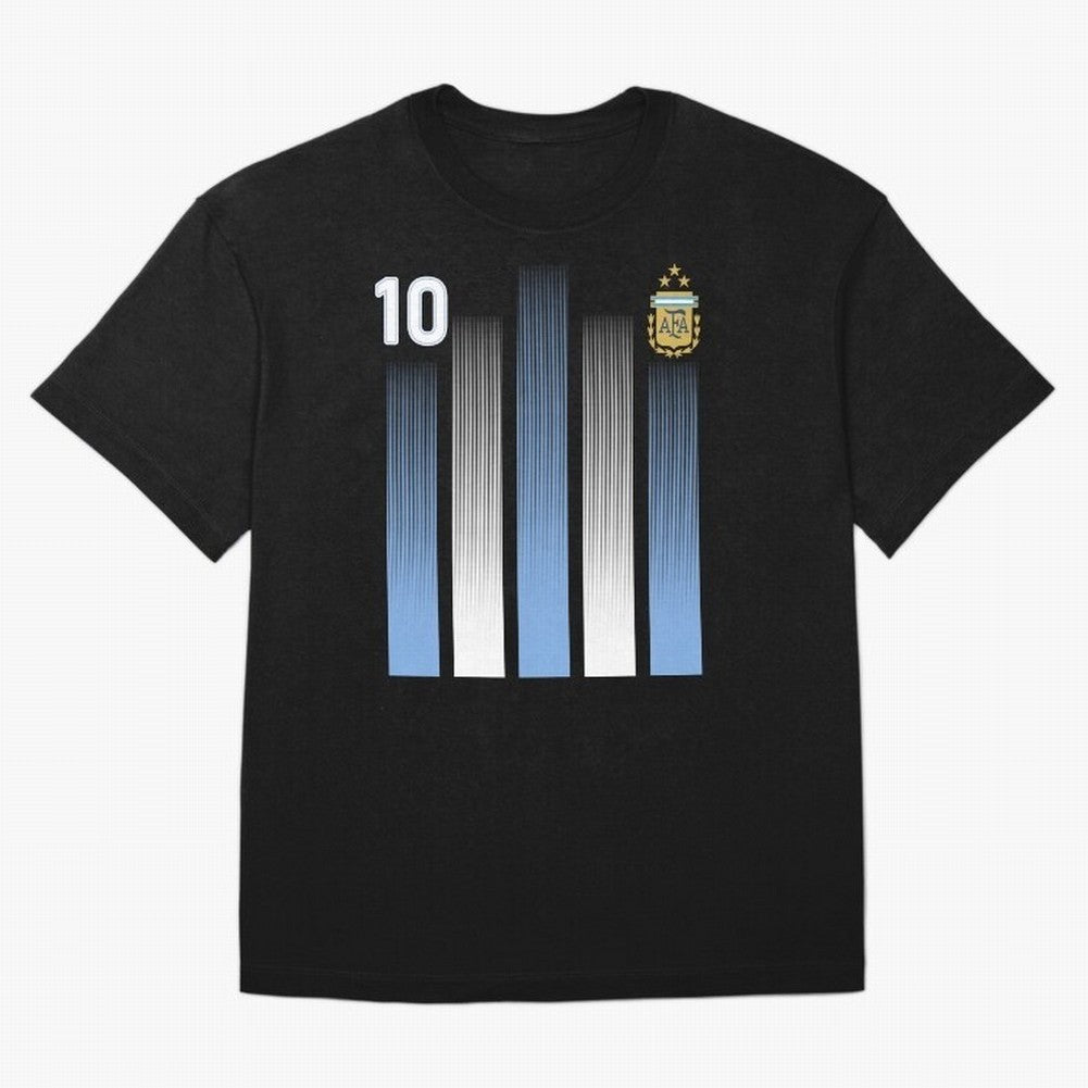 Plaid Blue - White Argentina Football 3-Star Champion World Cup Essential T-Shirt Showcase the FIFA World Cup 2026 Group Stage Journey through Haaland and Mbappe Highlights, France and Portugal Pride, Champion Mindset, Group Stage Buzz, Knockout