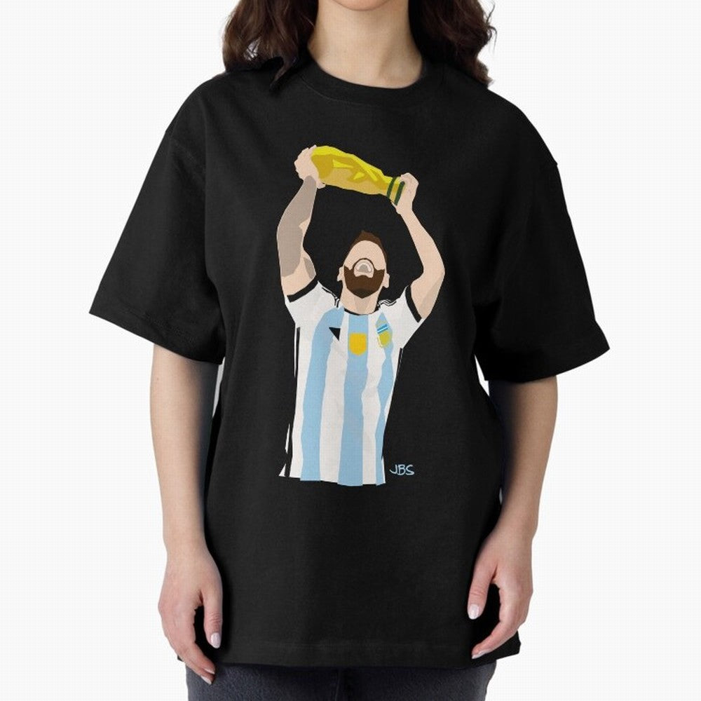 World Champion Messi Classic T-Shirt Fuel Your Fan Pride for Global Football Passion for FIFA World Cup 2026, with Messi and Cristiano Ronaldo, England and Germany, Supporter Pride, Iconic Celebrations, Legendary Names and Global Match Day Energy;