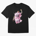 Messi Inter Miami Celebration Art ¨C Football Legend in Pink Jersey Classic T-Shirt Bring Global Tournament Vibes to the FIFA World Cup 2026 Journey through Messi, CR7 and Mbappe Highlights, Portugal, Spain and Germany Pride, Champion Mindset,