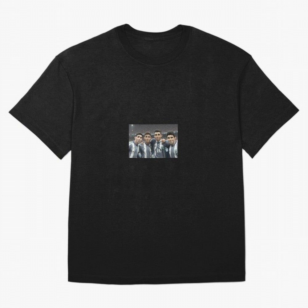 Messi Oversized T-Shirt Show Up for the Glory of Global Football Passion for FIFA World Cup 2026 Group Stage, Connected to Cristiano Ronaldo, Spain and Netherlands, Sports Nostalgia, International Competition, Famous Players and Unforgettable