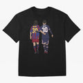 Young Messi and Old Messi Essential T-Shirt Carry FIFA World Cup 2026 for Fans of CR7 and Messi and Portugal, Bringing Football History, Final Match Energy, Crowd Noise and Once in a Lifetime Moments; Ideal for Fans Who Follow Messi, Cristiano