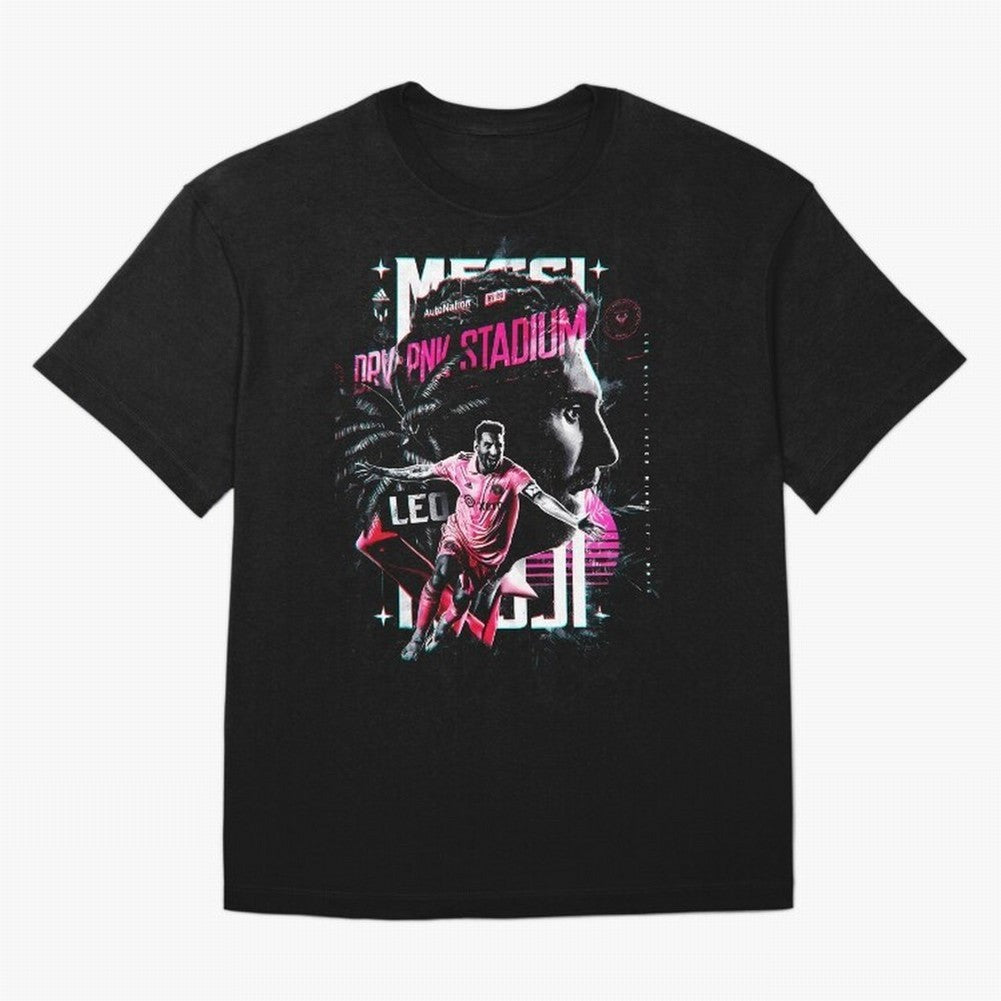 LEONEL MESSI PINK STADIUM Essential T-Shirt Step into FIFA World Cup 2026 Group Stage Driven by Messi, Neymar and Mbappe, England, France and Netherlands Energy, Football Festival Excitement, Trophy Ambitions, Country Rivalries and Star Player