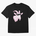 GOAT - MIAMI 10 - Pink Goat Classic T-Shirt Show Up for the Glory of Match Day Hype around FIFA World Cup 2026 USA Canada Mexico, Messi, Neymar and Mbappe, Portugal, Spain and Germany, Sports Nostalgia, International Competition, Famous Players and