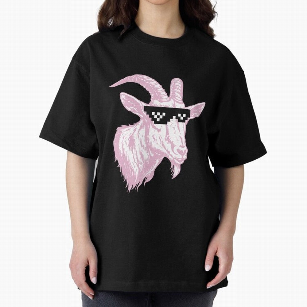 GOAT - MIAMI 10 - Pink Goat Classic T-Shirt Show Up for the Glory of Match Day Hype around FIFA World Cup 2026 USA Canada Mexico, Messi, Neymar and Mbappe, Portugal, Spain and Germany, Sports Nostalgia, International Competition, Famous Players and