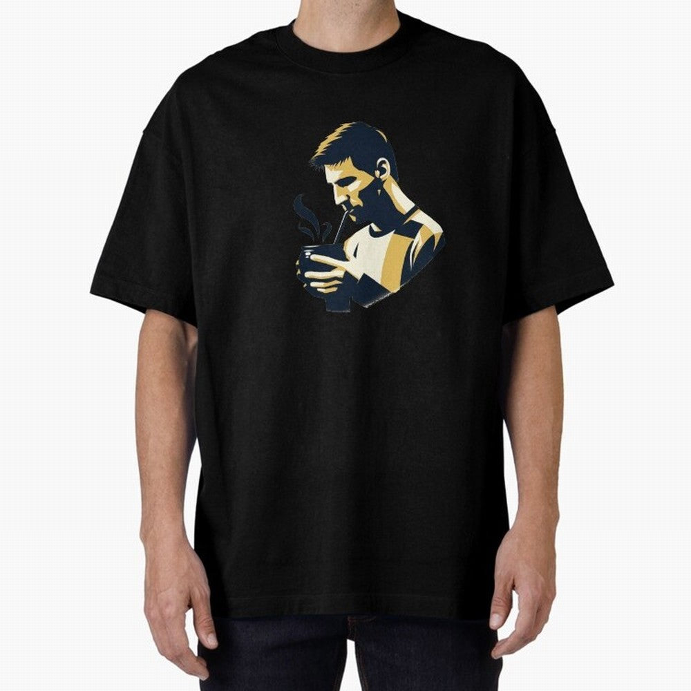 Messi drinking mate Classic T-Shirt Support Match Day Hype around FIFA World Cup 2026 USA Canada Mexico, Neymar, Haaland and Cristiano Ronaldo, Brazil, Portugal and Argentina, Worldwide Fan Energy, Dramatic Goals, Stadium Lights and Championship