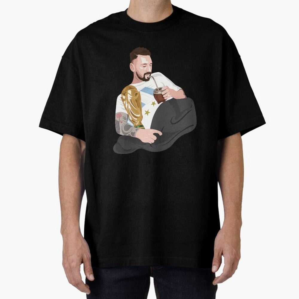 Messi with the World Cup and drinking mate Classic T-Shirt Represent Fans Who Live for FIFA World Cup 2026 Spirit, Highlighting England, France and Netherlands, Messi, Neymar and Mbappe, Goal Celebration Energy, Supporter Heritage, Football Icons
