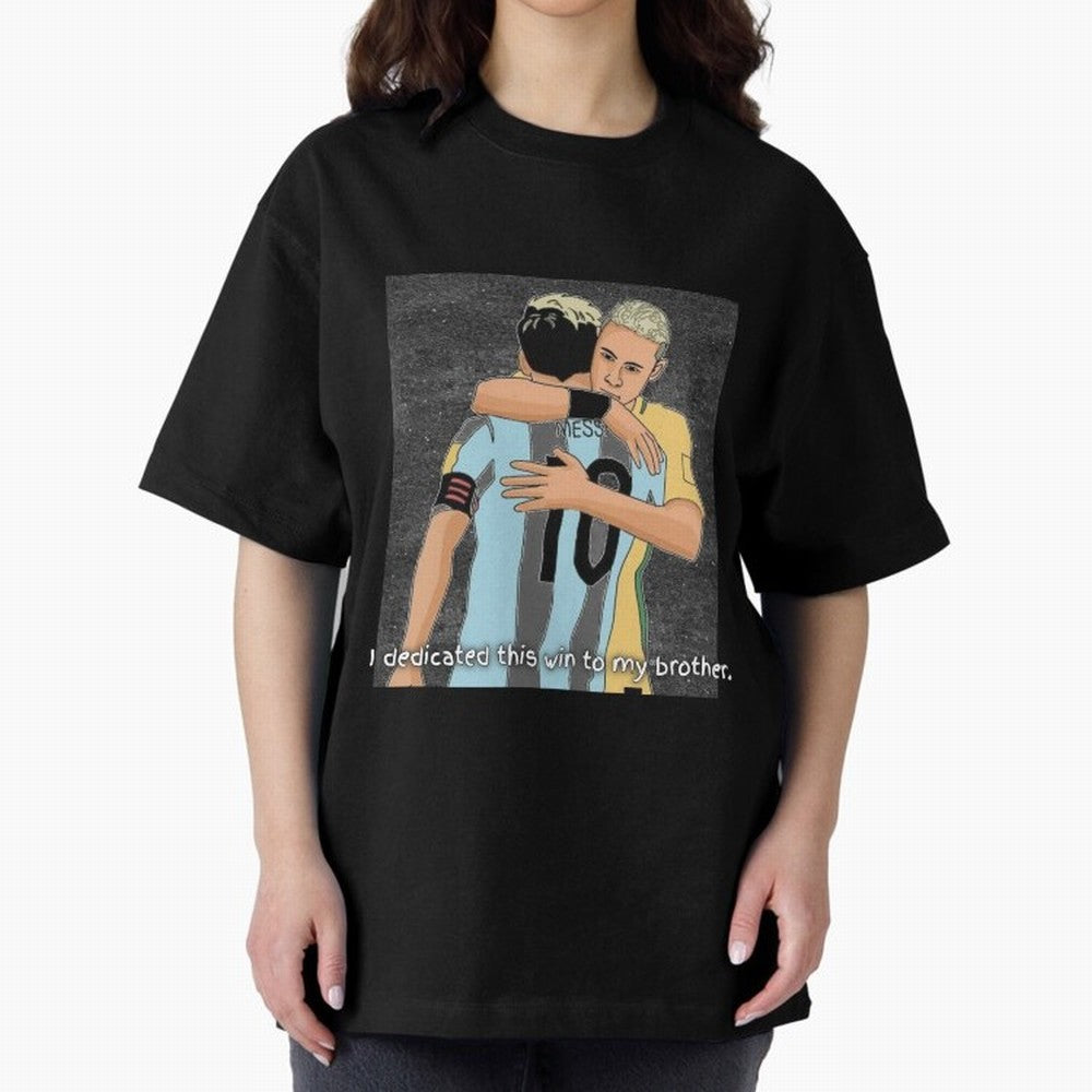 Messi and Neymar Classic T-Shirt Capture FIFA World Cup 2026 Group Stage Spirit, Built around England, Mbappe, Classic Soccer Heritage, Championship Pressure, Fan Loyalty and International Pride; Made for Die Hard Supporters, Soccer Lovers, Game