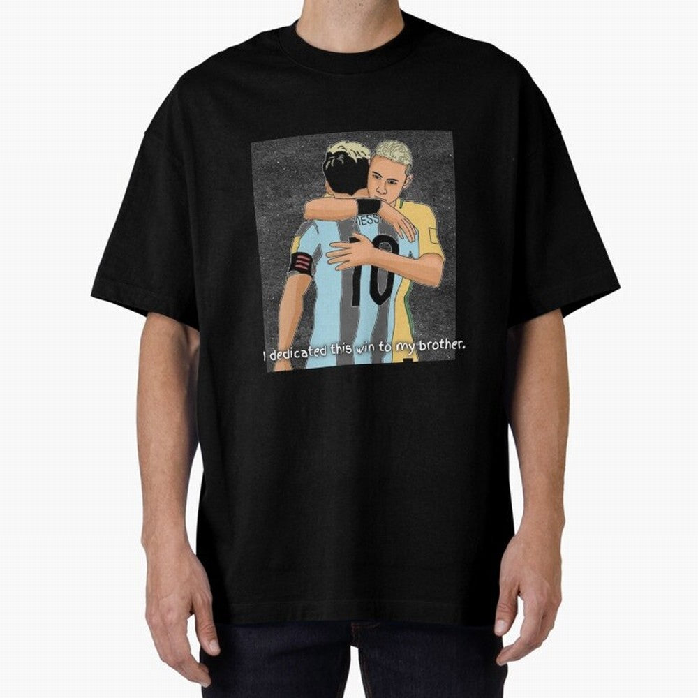 Messi and Neymar Classic T-Shirt Capture FIFA World Cup 2026 Group Stage Spirit, Built around England, Mbappe, Classic Soccer Heritage, Championship Pressure, Fan Loyalty and International Pride; Made for Die Hard Supporters, Soccer Lovers, Game