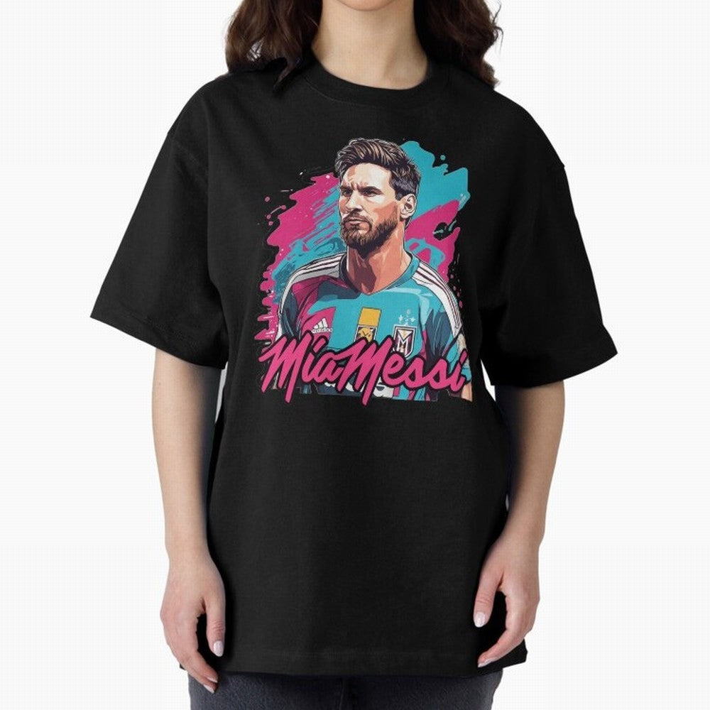 MiaMessi Premium Classic T-Shirt Celebrate the Stars of FIFA World Cup 2026 for Fans of CR7 and Portugal, Spain and Germany, Bringing Sports Nostalgia, International Competition, Famous Players and Unforgettable Victories; Ideal for Fans Who Follow