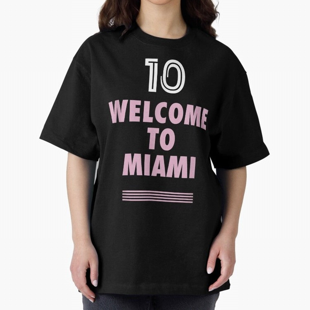 Welcome to Miami 10 - GOAT Classic T-Shirt Bring a Vintage Feel to FIFA World Cup 2026 USA Canada Mexico for Fans of CR7 and Germany, Bringing Game Day Rituals, Football Legends, Country Pride and the Road to the Final; Created for Match Day