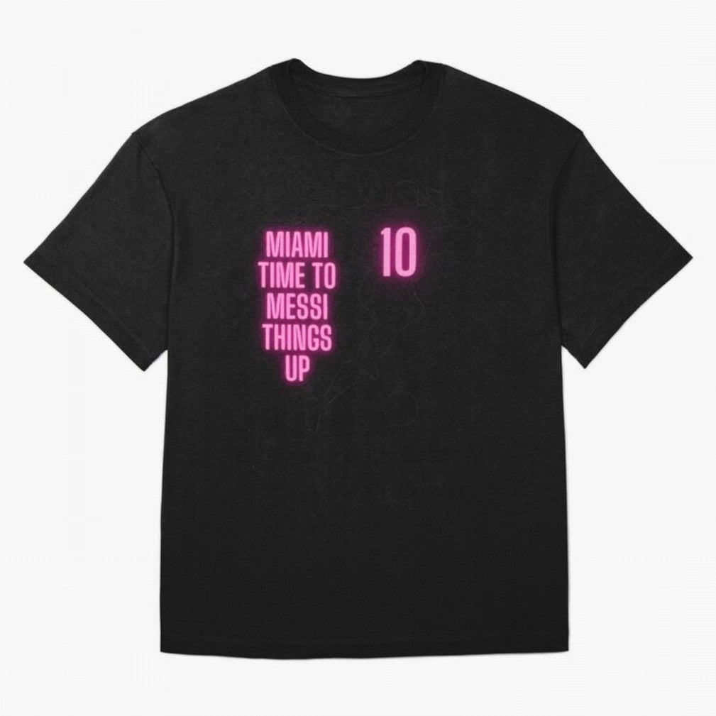 MIAMI MESSI Classic T-Shirt Keep Football History Alive during FIFA World Cup 2026 for Fans of CR7 and Messi and Argentina, Bringing Worldwide Fan Energy, Dramatic Goals, Stadium Lights and Championship Celebrations; Great for Supporters Who Love