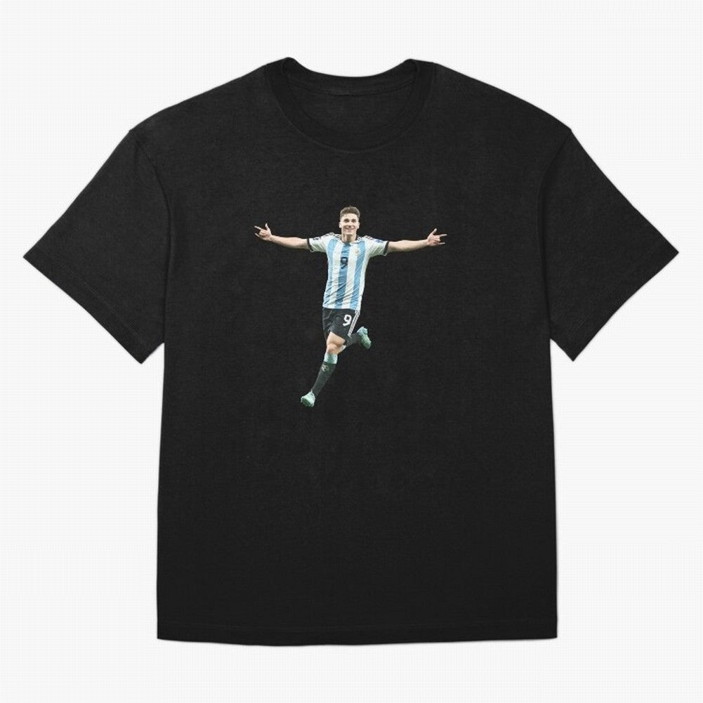 Julian Alvarez Classic T-Shirt Celebrate the Biggest Stage of Match Day Hype around FIFA World Cup 2026 USA Canada Mexico, Haaland and Mbappe, Portugal, Spain and Germany, Football History, Final Match Energy, Crowd Noise and Once in a Lifetime