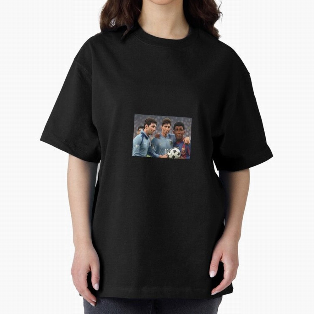 History Oversized T-Shirt Join the Countdown to Match Day Hype around FIFA World Cup 2026, CR7, Spain, Supporter Pride, Iconic Celebrations, Legendary Names and Global Match Day Energy; Perfect for Fans, Collectors, Family Gatherings, Watch Parties