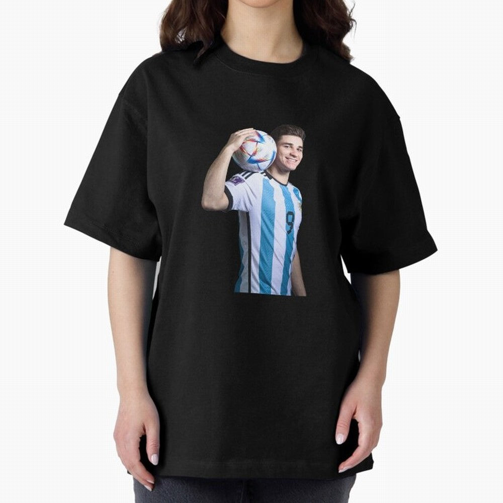 Julian Alvarez Classic T-Shirt Show Support during the FIFA World Cup 2026 Group Stage Journey through Messi and Cristiano Ronaldo Highlights, Brazil Pride, Match Day Excitement, Supporter Culture, Golden Goals and Global Football Passion; Perfect
