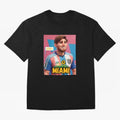 Messi FC Inter Miami Vintage T-shirt, Vintage Messi Football T Shirt, Vintage Soccer Sport Unisex Graphic Tee Classic T-Shirt Capture Stadium Memories from FIFA World Cup 2026 for Fans of Haaland and Mbappe and England, France and Netherlands,