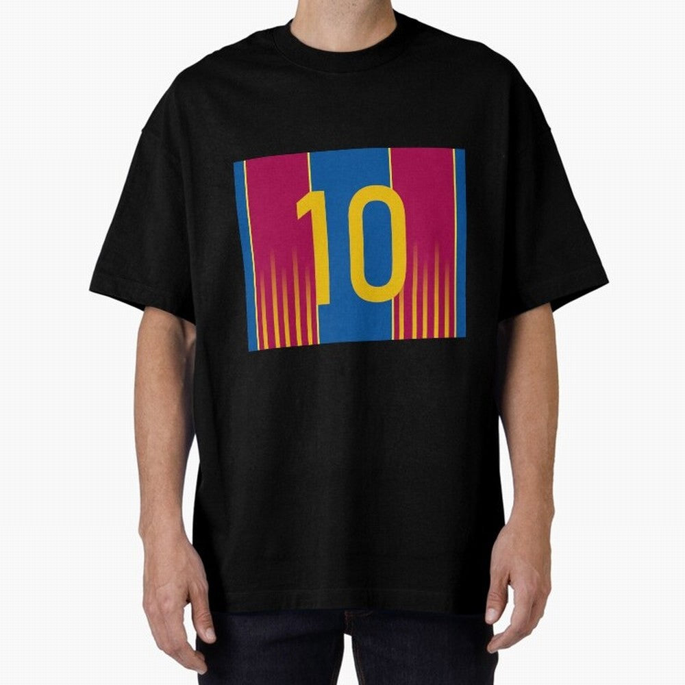 Lionel Messi Gifts & Accessories - Barcelona's Kit Colors - Barcelona - Active T-Shirt Celebrate Golden Goal Energy in FIFA World Cup 2026 Group Stage Centered on Messi, CR7 and Mbappe, France and Portugal Energy, Retro Football Energy, Iconic