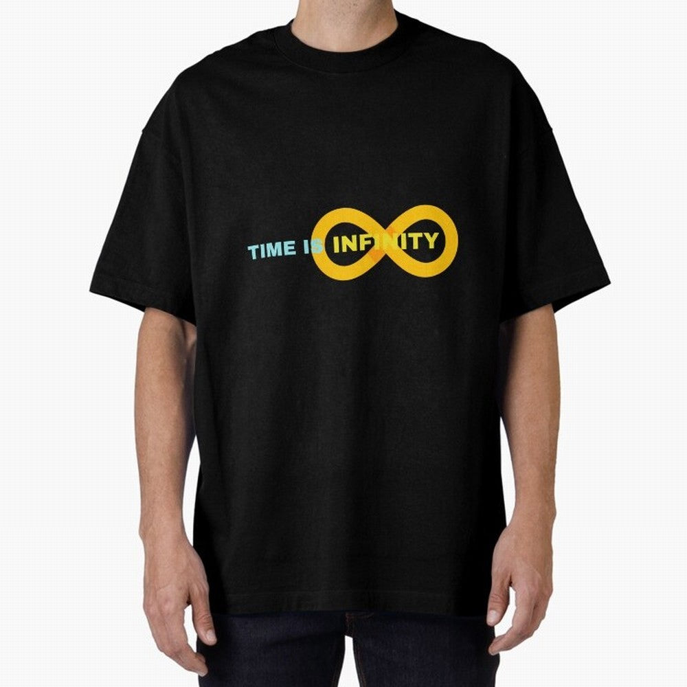 MESSI IS INFINITY TIME IS INFINITY: Football Oversized T-Shirt Show Support during Match Day Hype around FIFA World Cup 2026 Group Stage, Messi, CR7 and Mbappe, Portugal, Match Day Excitement, Supporter Culture, Golden Goals and Global Football