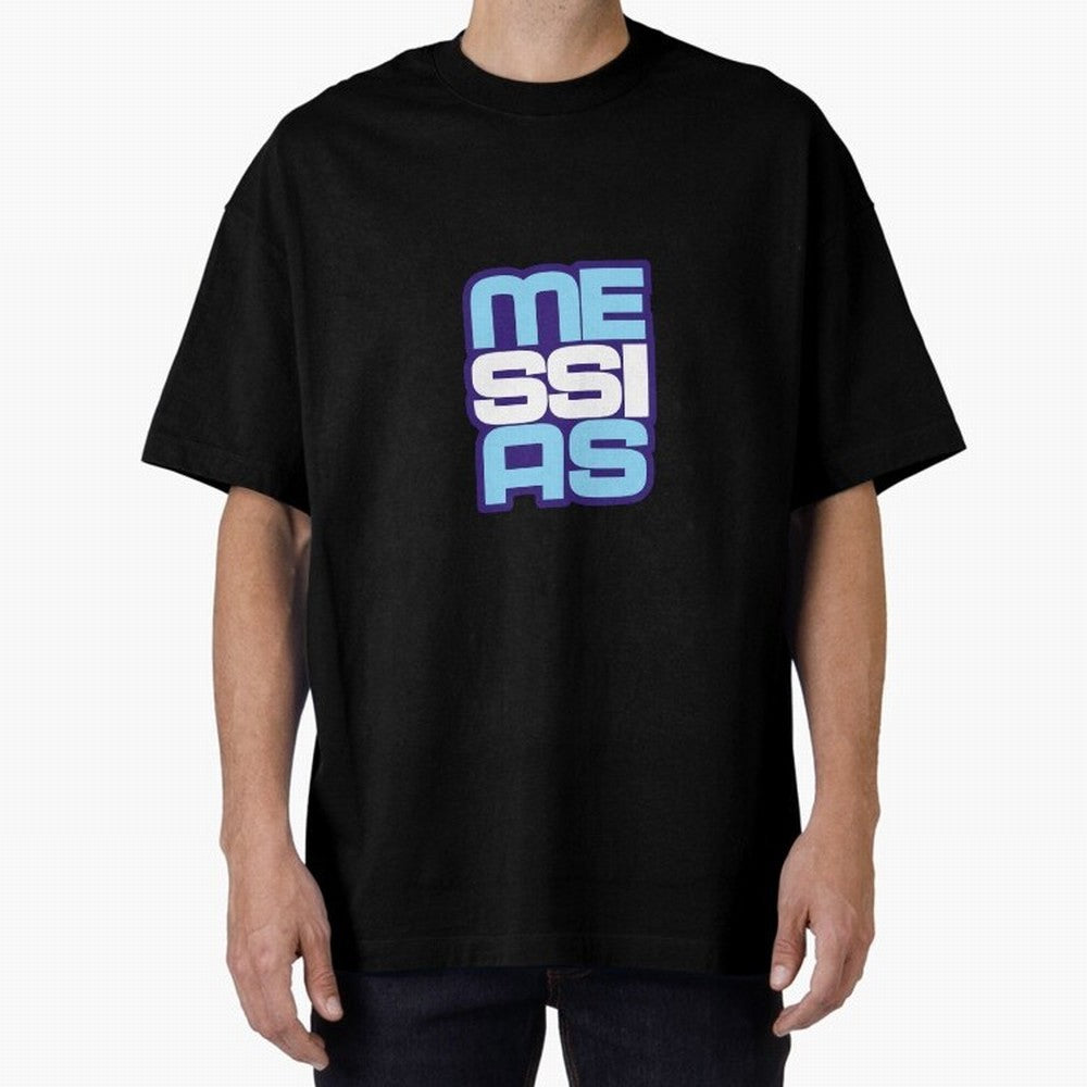 Light blue and white Messias Classic T-Shirt Celebrate Global Passion for FIFA World Cup 2026 Group Stage Spirit, Centered on Germany, Neymar, Haaland and Cristiano Ronaldo, Football Festival Excitement, Trophy Ambitions, Country Rivalries and Star