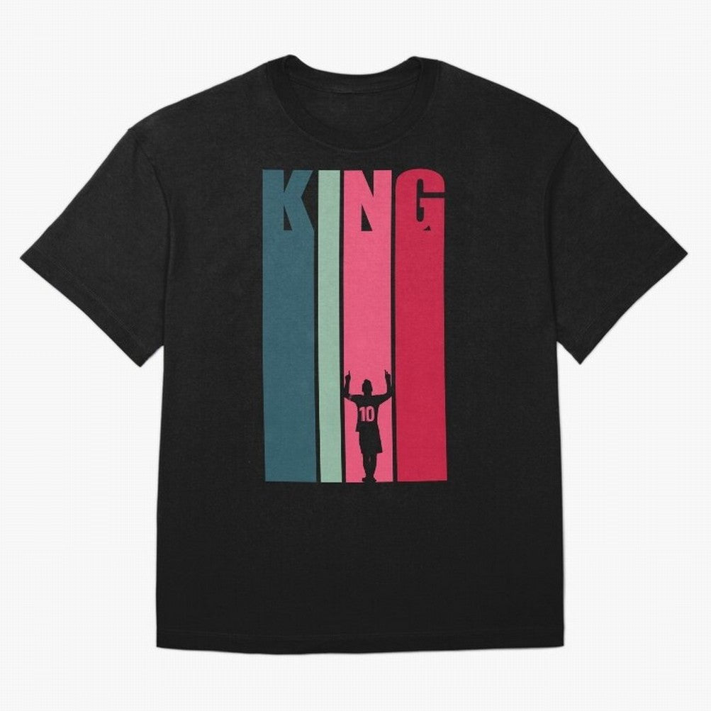 Soccer's King. Oversized T-Shirt Celebrate Global Passion for Match Day Hype around FIFA World Cup 2026 Group Stage, Mbappe, Netherlands, Stadium Chants, National Pride, Trophy Dreams and Unforgettable Football Memories; Made for Collectors Who