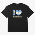 I love Argentina Classic T-Shirt Enjoy the Biggest Football Party of the FIFA World Cup 2026 Journey through CR7 and Messi Highlights, England Pride, Retro Football Energy, Iconic Rivalries, Trophy Chase Drama and Stadium Atmosphere; Ideal for