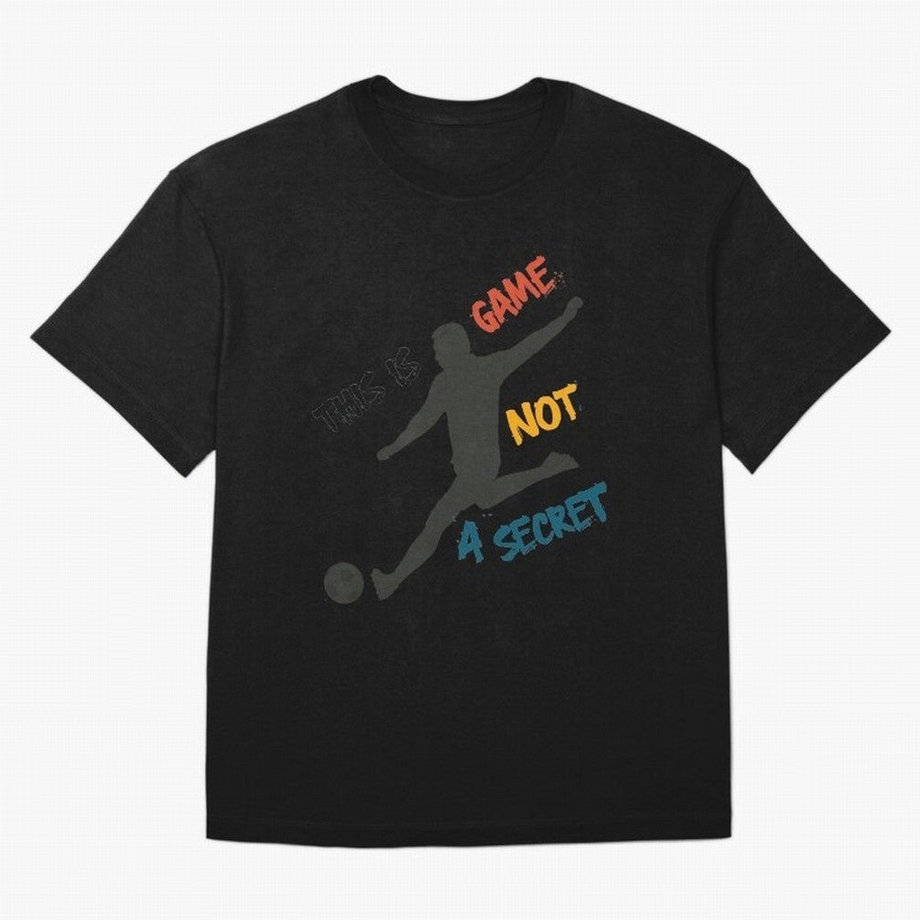 This is Game No a Secret Soccer Player Essential T-Shirt Wear the Spirit of FIFA World Cup 2026 for Fans of Cristiano Ronaldo and Brazil, Portugal and Argentina, Bringing Vintage Soccer Flavor, Modern Football Stars, National Flags and Final Night