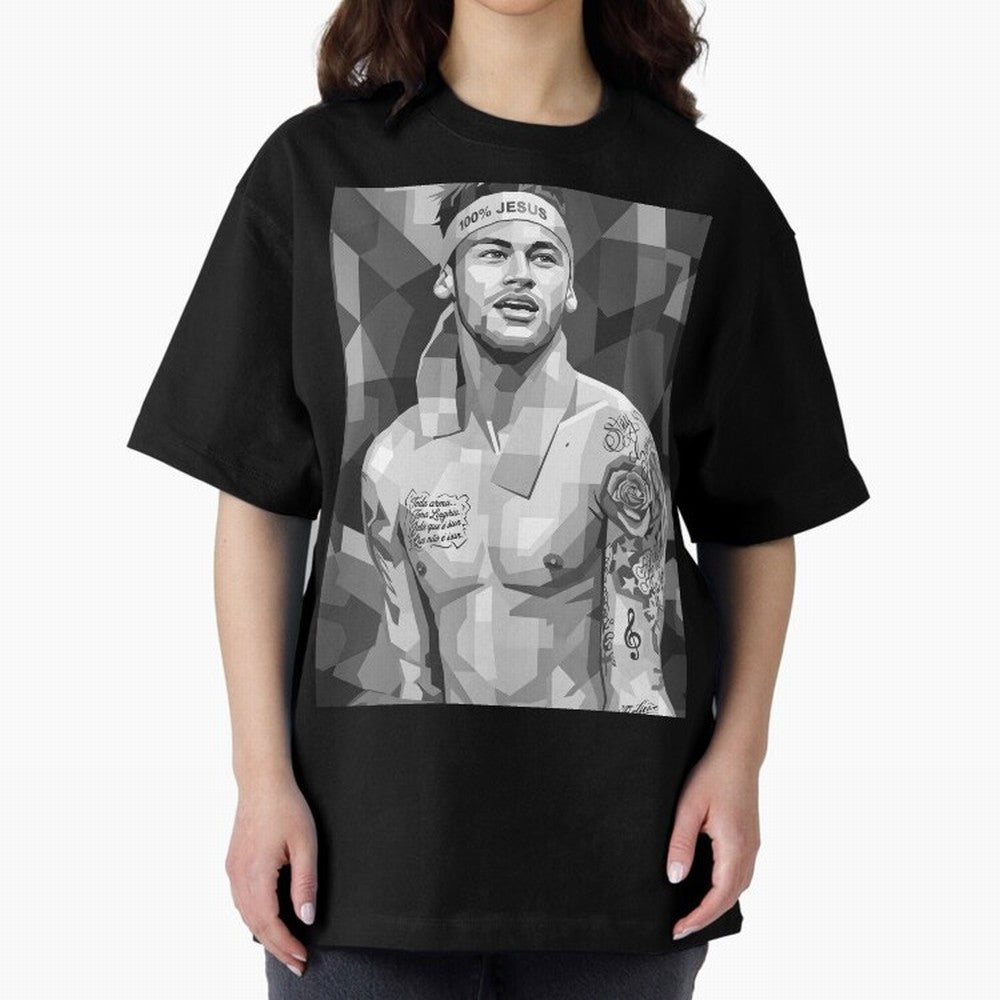 Neymar Grayscale Classic T-Shirt Bring Legendary Rivalry Energy to FIFA World Cup 2026 Centered on Haaland and Mbappe, Argentina and Brazil Energy, Stadium Memories, Football Loyalty, International Chants and Championship Tradition; Ideal for