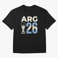 Argentina Football World Cup 2026 - Vintage Arg 26 Flag Design Essential T-Shirt Celebrate Global Football Passion for FIFA World Cup 2026 USA Canada Mexico, Filled with Messi and Cristiano Ronaldo, England, Championship Spirit, Famous Goals,