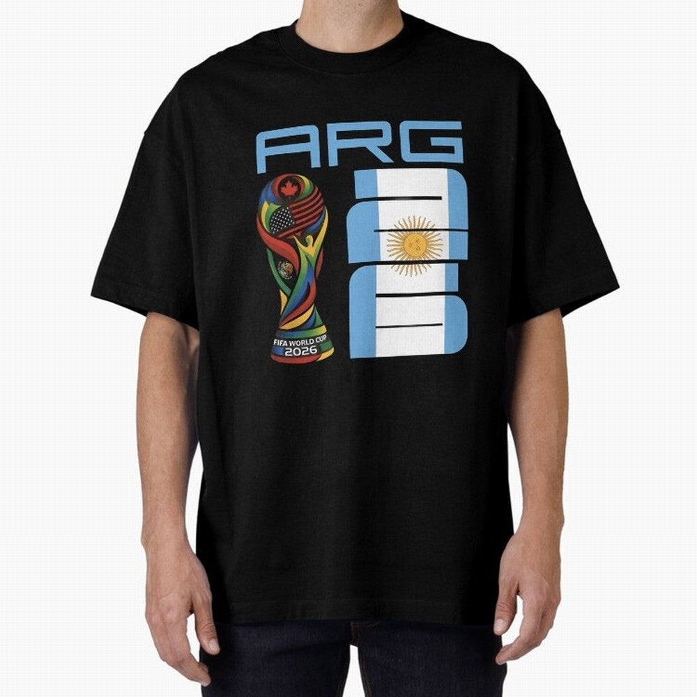 Argentina World Cup 2026 Soccer Fan Art - ARG Albiceleste Essential T-Shirt Wear the Spirit of Match Day Hype around FIFA World Cup 2026 USA Canada Mexico, Haaland, Argentina and Brazil, Sports Nostalgia, International Competition, Famous Players