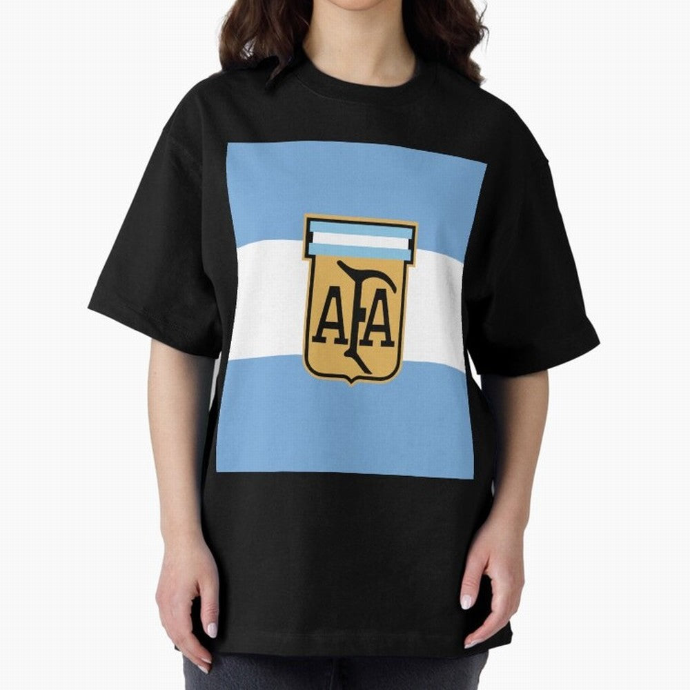 Argentina | 2026 World Cup Fan Apparel Oversized T-Shirt Make Your Look Match FIFA World Cup 2026 USA Canada Mexico Spirit, Featuring England, France and Netherlands, Neymar, Fan Favorite Moments, National Team Passion, Big Match Drama and Soccer