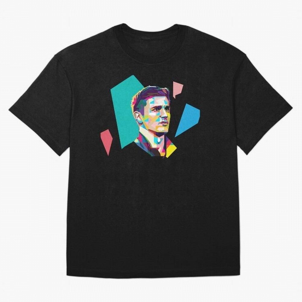 Pablo Gavi WPAP art Classic T-Shirt Represent Football Lovers during Match Day Hype around FIFA World Cup 2026, Neymar, England, Football History, Final Match Energy, Crowd Noise and Once in a Lifetime Moments; Made for Die Hard Supporters, Soccer