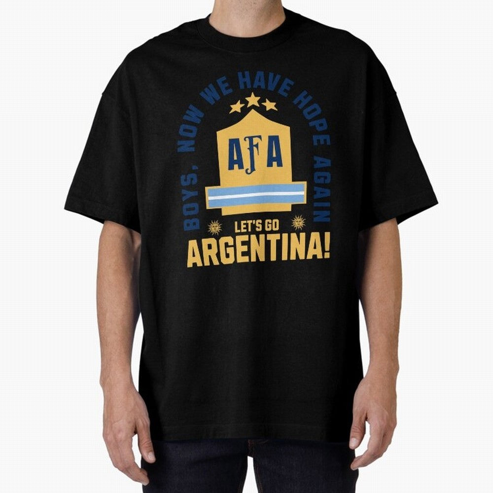 Argentina Soccer 2026 Boys We Have Hope Again Fan Design Classic T-Shirt Celebrate Classic Football Spirit in the FIFA World Cup 2026 Group Stage Journey through Mbappe Highlights, Argentina, France and Brazil Pride, Sports Nostalgia, International