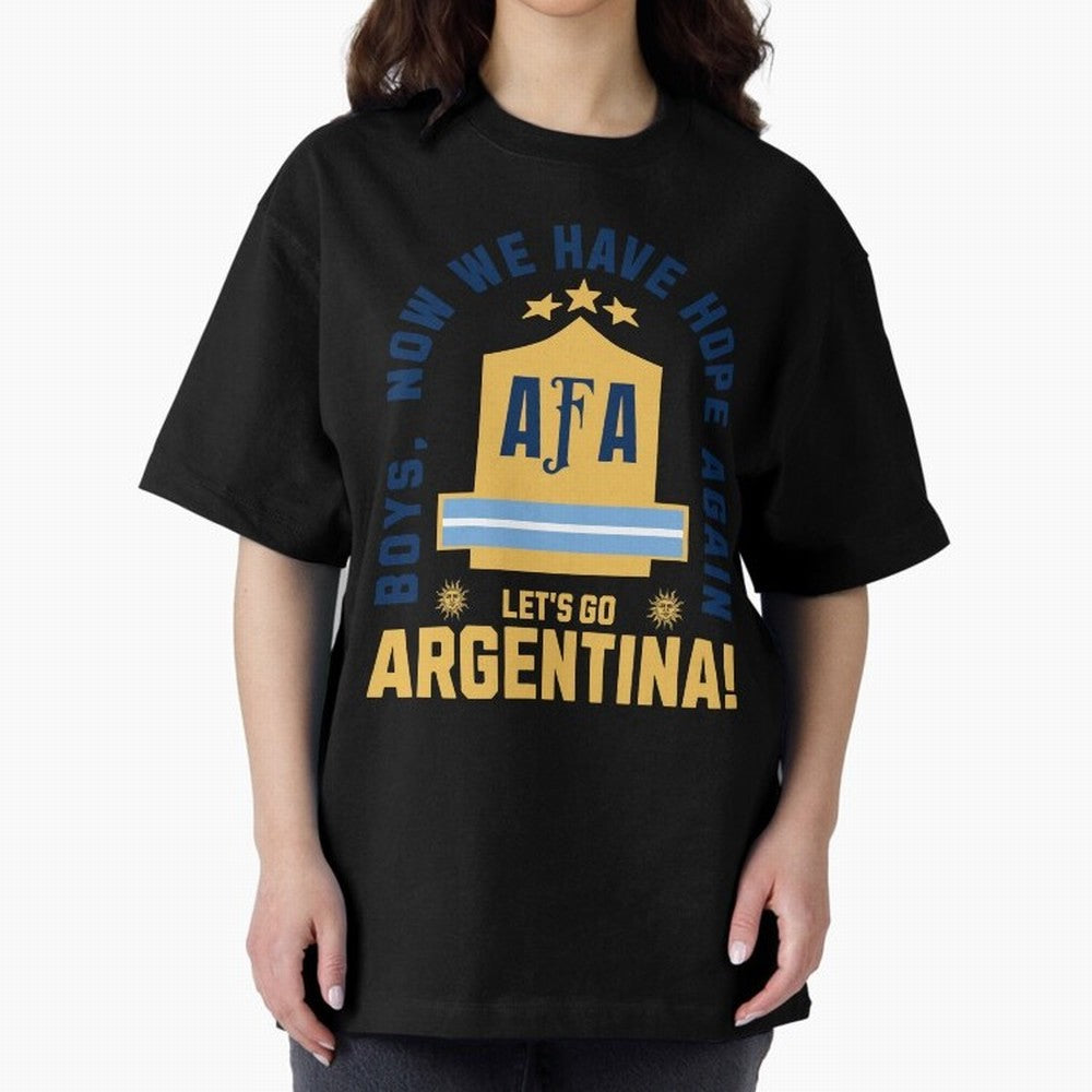 Argentina Soccer 2026 Boys We Have Hope Again Fan Design Classic T-Shirt Celebrate Classic Football Spirit in the FIFA World Cup 2026 Group Stage Journey through Mbappe Highlights, Argentina, France and Brazil Pride, Sports Nostalgia, International