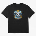 Argentina football 2026 Oversized T-Shirt Upgrade FIFA World Cup 2026 Spirit, Featuring Germany, Haaland and Mbappe, Stadium Chants, National Pride, Trophy Dreams and Unforgettable Football Memories; Great for Watch Parties, Sports Bars, Family