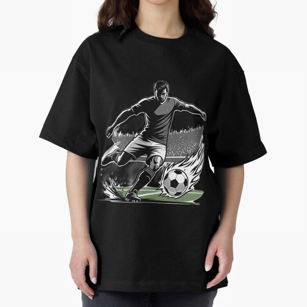 Soccer Player Classic T-Shirt Celebrate Fan Favorites in FIFA World Cup 2026 Inspired by Haaland and Mbappe, Brazil, Portugal and Argentina Energy, Football History, Final Match Energy, Crowd Noise and Once in a Lifetime Moments; Created for Match