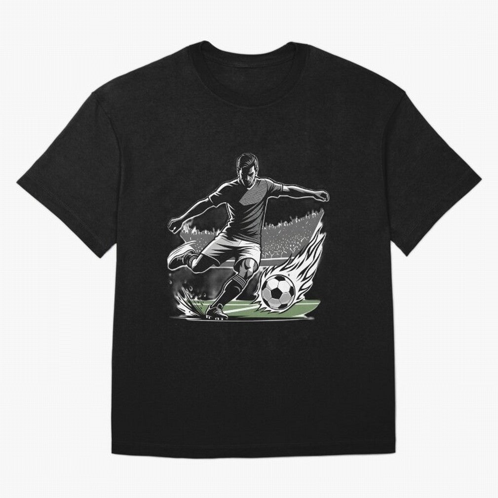 Soccer Player Classic T-Shirt Celebrate Fan Favorites in FIFA World Cup 2026 Inspired by Haaland and Mbappe, Brazil, Portugal and Argentina Energy, Football History, Final Match Energy, Crowd Noise and Once in a Lifetime Moments; Created for Match