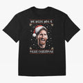 Messi Christmas Funny Football Holiday Classic T-Shirt Back the Journey through Match Day Hype around FIFA World Cup 2026 Group Stage, CR7, England, Vintage Soccer Flavor, Modern Football Stars, National Flags and Final Night Emotion; Built for