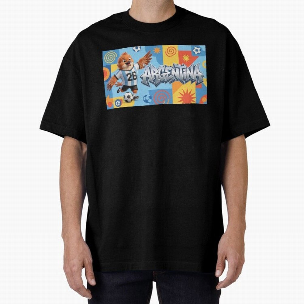 World Cup 2026 Argentina Soccer Team Fan Art Classic T-Shirt Show Fan Pride Across FIFA World Cup 2026 Group Stage Filled with CR7, France and Portugal Energy, Football Festival Excitement, Trophy Ambitions, Country Rivalries and Star Player Buzz;