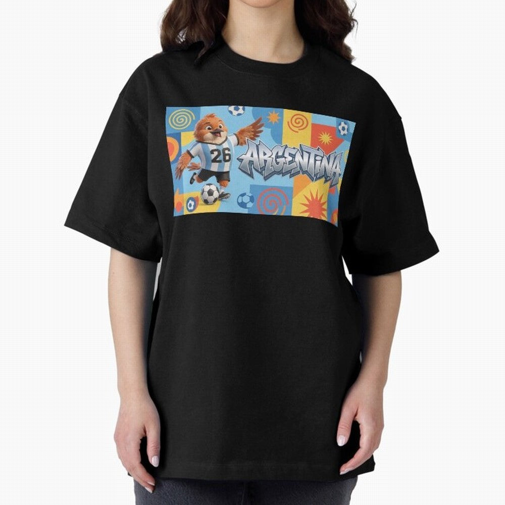 World Cup 2026 Argentina Soccer Team Fan Art Classic T-Shirt Show Fan Pride Across FIFA World Cup 2026 Group Stage Filled with CR7, France and Portugal Energy, Football Festival Excitement, Trophy Ambitions, Country Rivalries and Star Player Buzz;