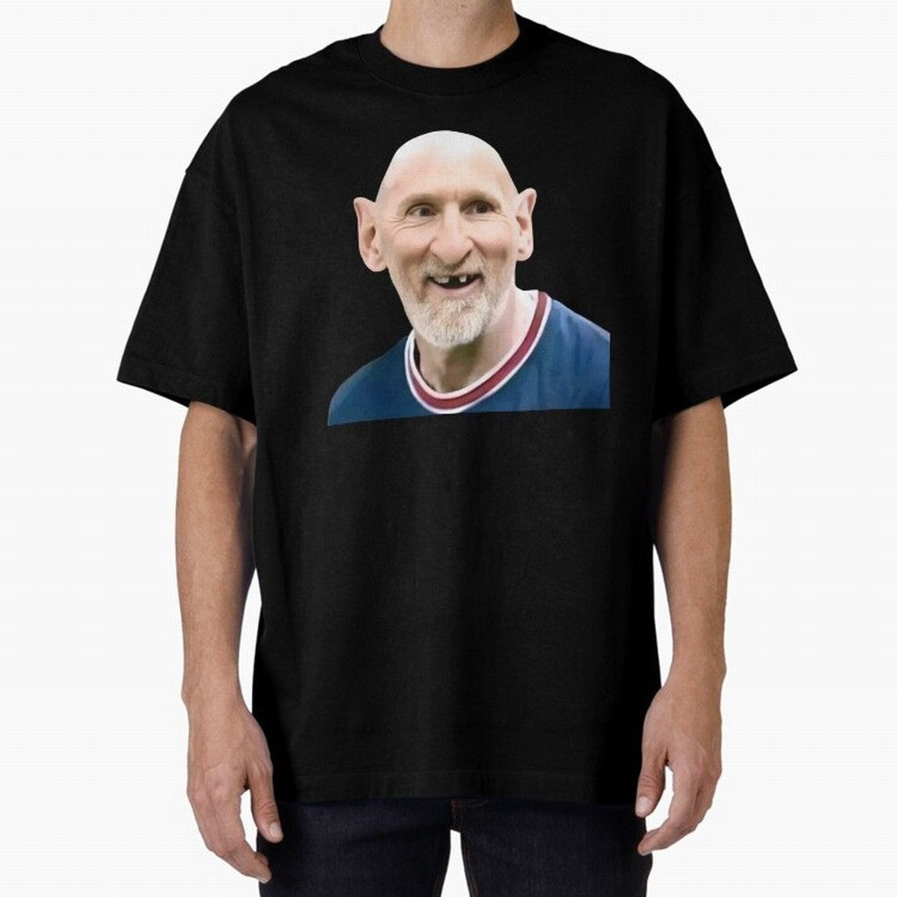 Old and Bald Messi Football Meme Oversized T-Shirt Honor FIFA World Cup 2026 Spirit, Highlighting England, France and Netherlands, Mbappe and Neymar, Stadium Chants, National Pride, Trophy Dreams and Unforgettable Football Memories; Created for