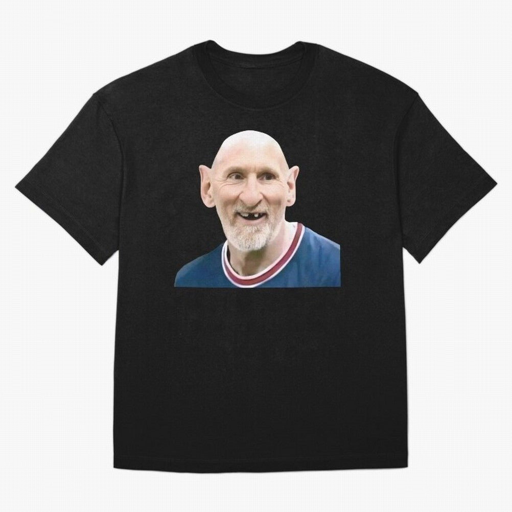 Old and Bald Messi Football Meme Oversized T-Shirt Honor FIFA World Cup 2026 Spirit, Highlighting England, France and Netherlands, Mbappe and Neymar, Stadium Chants, National Pride, Trophy Dreams and Unforgettable Football Memories; Created for