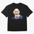 Old and Bald Messi Football Meme Oversized T-Shirt Celebrate Soccer Greatness during Match Day Hype around FIFA World Cup 2026 Group Stage, Cristiano Ronaldo, England and Germany, Stadium Memories, Football Loyalty, International Chants and