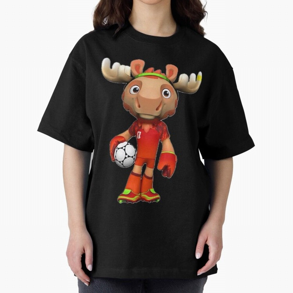 2026 World Cup, Mascots Oversized T-Shirt Keep the Legacy of FIFA World Cup 2026 for Fans of Messi, CR7 and Mbappe and Brazil, Bringing Fan Favorite Moments, National Team Passion, Big Match Drama and Soccer History; Ideal for Passionate Fans Who