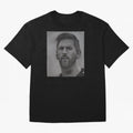 Messi Focused Portrait Art Classic T-Shirt Celebrate the Stars of FIFA World Cup 2026 Spirit, Connected to Brazil, Mbappe and Neymar, Football Festival Excitement, Trophy Ambitions, Country Rivalries and Star Player Buzz; Created for Match Day