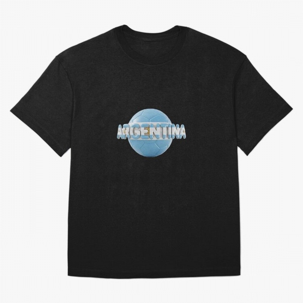 Argentina Soccer World Cup Oversized T-Shirt Unlock the FIFA World Cup 2026 Group Stage Journey through CR7 Highlights, England and Germany Pride, Champion Mindset, Group Stage Buzz, Knockout Tension and Passionate Fan Culture; Great for Supporters