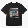 Leo Messi Classic T-Shirt Honor Football Greatness during Global Football Passion for FIFA World Cup 2026 USA Canada Mexico, Inspired by Cristiano Ronaldo, Haaland and CR7, Portugal, Football Festival Excitement, Trophy Ambitions, Country Rivalries