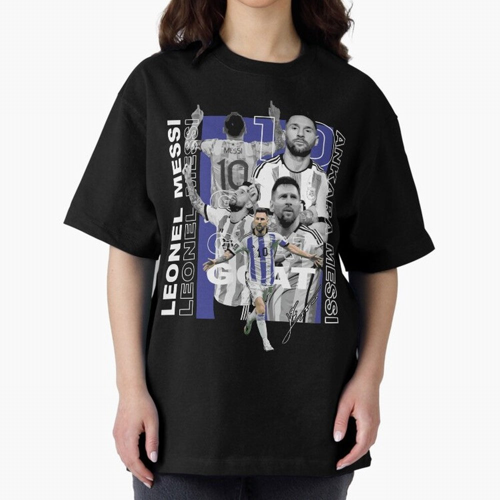 Ankara Messi 10 Design Essential T-Shirt Celebrate Classic Football Spirit in Global Football Passion for FIFA World Cup 2026 Group Stage, Built around CR7 and Messi, France, Football Festival Excitement, Trophy Ambitions, Country Rivalries and