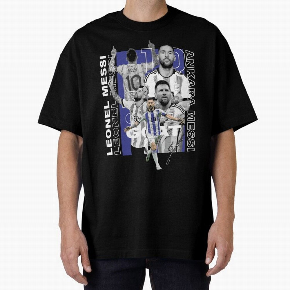 Ankara Messi 10 Design Essential T-Shirt Celebrate Classic Football Spirit in Global Football Passion for FIFA World Cup 2026 Group Stage, Built around CR7 and Messi, France, Football Festival Excitement, Trophy Ambitions, Country Rivalries and